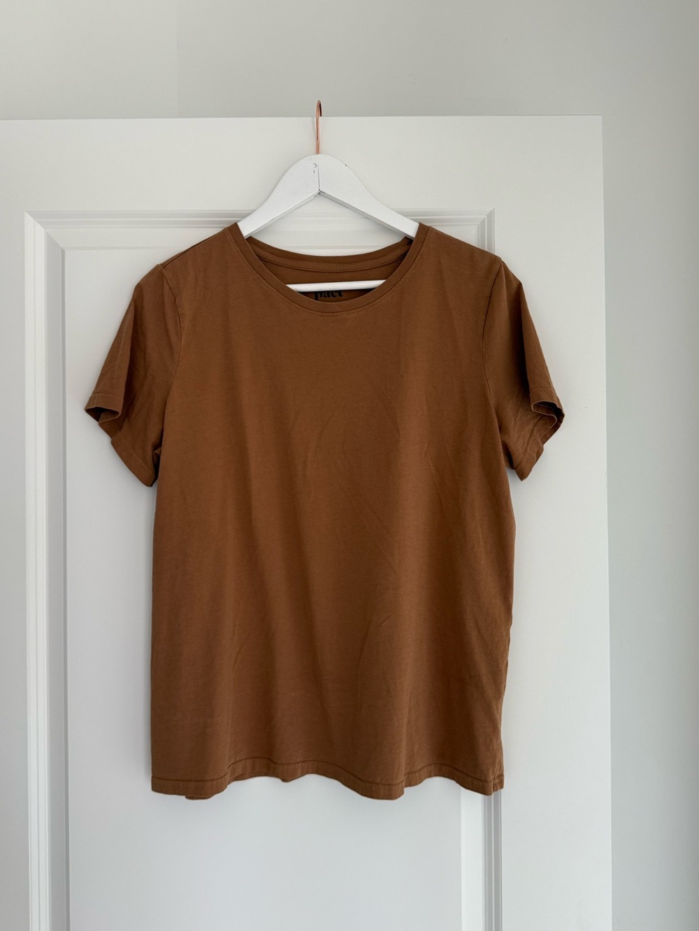Pact Short Sleeve Tee in Brown